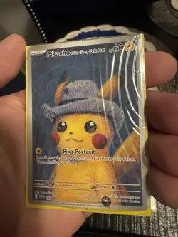 Pikachu with Grey Felt Hat SVP 085 Pokemon Card Lot 2x English 2023 - Image 2