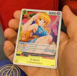 Bandai One Piece Card Game OP06 O-Nami OP06-101 Lot of 4 Foil Character - Image 3