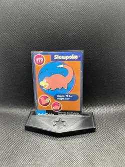 1999 Pokemon The First Movie PokeTrivia Pokemon Card Slowpoke #79 VINTAGE MP - Image 1