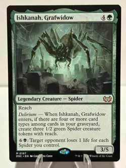 Ishkanah, Grafwidow 187 M Commander: Duskmourn: House of Horror NM MTG - Image 1