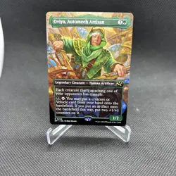 Oviya, Automech Artisan (Borderless) #359 (NM) Aetherdrift Magic MTG - Image 1