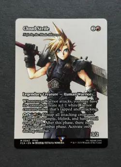 MTG: Cloud Strife Final Fantasy VII FCA M 0042 - Image 5
