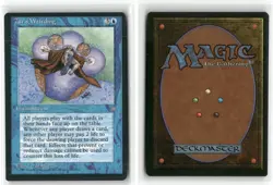 Zur's Weirding Ice Age Magic: The Gathering Rare Lightly Played - Image 3