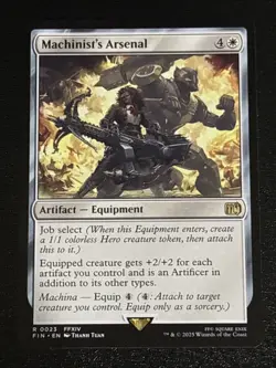 MTG Final Fantasy Machinist's Arsenal 0023 NM Rare - Image 1