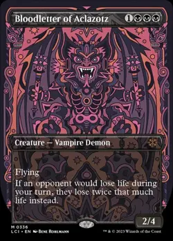 [1x] Bloodletter of Aclazotz - Borderless Near Mint, English The Lost Caverns of - Image 1