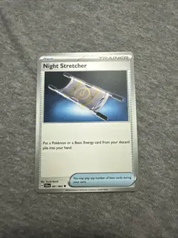 Night Stretcher 061/064 Sv: Shrouded Fable Regular Pokemon Tcg Playable - Image 1