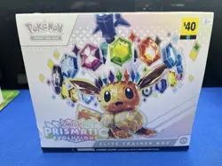 Pokemon Prismatic Evolutions Elite Trainer Box ETB New/Factory Sealed - Image 1