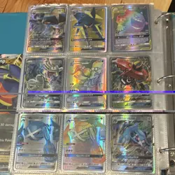 Nintendo Pokemon TCG GX VMAX Holo Card Lot Wishiwashi Sylveon Calyrex Metagross - Image 2