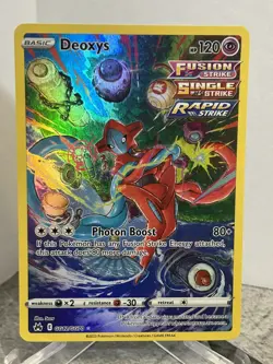 Deoxys Ultra Rare Crown Zenith: Galarian Gallery GG12/GG70 Pokemon - Image 1