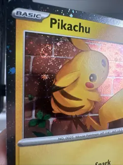 Pokemon TCG Pikachu 051/162 Stamped Pokemon Day 2026 Cosmos Holo SWIRL NM - Image 3