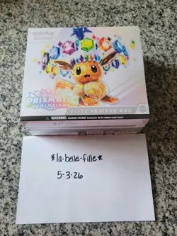 Pokemon - Prismatic Evolutions Elite Trainer Box ETB Factory Sealed Brand New - Image 1