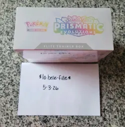 Pokemon - Prismatic Evolutions Elite Trainer Box ETB Factory Sealed Brand New - Image 4