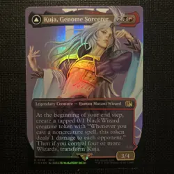 Mtg. Kuja, Genome Sorcerer. Foil Borderless. Final Fantasy. Pack Fresh - Image 1