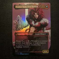Mtg. Kuja, Genome Sorcerer. Foil Borderless. Final Fantasy. Pack Fresh - Image 2
