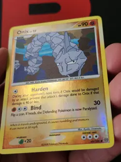 Onix 69/100 Stormfront Reverse Holographic Pokemon TCG - Image 4