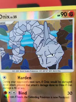 Onix 69/100 Stormfront Reverse Holographic Pokemon TCG - Image 5