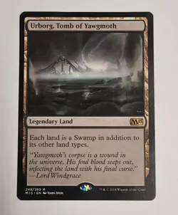 Urborg Tomb of Yawgmoth LP Magic 2015 M15 Mtg Magic The Gathering - Image 1