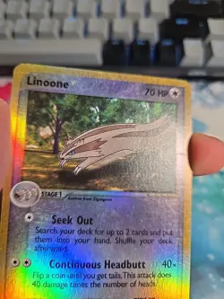 Linoone (Reverse Holo) 38/109 EX Ruby & Sapphire (LP-) Pokemon TCG - Image 5