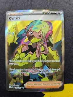 Pokemon TCG Trainer Canari 257/217 Full Art Ultra Rare Holo Ascended Heroes - Image 1