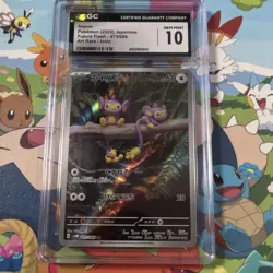 Pokemon Company CGC 10 Aipom 075/066 Art Rare Holo Japanese Sv4m Future Flash - Image 1