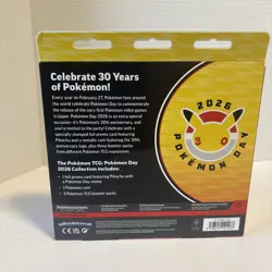 Pokemon TCG: Pokemon Day 2026 Collection New Sealed - Image 2