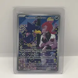 Pokemon Team Rocket's Murkrow Illustration Rare Holo Sv10 Destined Rivals 200/1… - Image 1