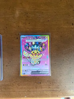 Pikachu Ex #277 Pokemon Ascended Heroes Sleeved Mint Condition - Image 1