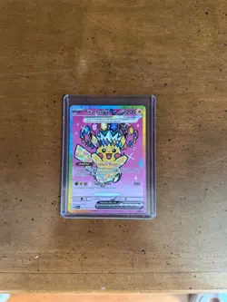 Pikachu Ex #277 Pokemon Ascended Heroes Sleeved Mint Condition - Image 3