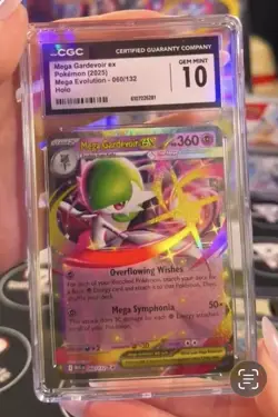 Pokemon Mega Gardevoir ex 060/132 Mega Evolution Holo CGC 10 English 2025 - Image 1