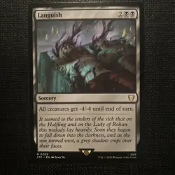 Languish 202 R Commander: The Lord of the Rings: Tales of Middle-earth NM MTG - Image 1