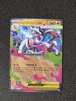 Pokemon Mega Charizard X ex Black Star Promo 029 Phantasmal Flames - Image 1