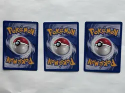 Pokemon Legendary Birds Set Moltres Articuno Zapdos Black Star Promo WOTC - Image 2