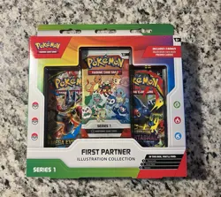 Pokemon First Partner Illustration Collection Box Series 1 New Factory Sealed - Image 1