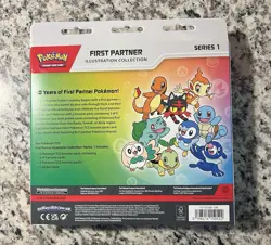Pokemon First Partner Illustration Collection Box Series 1 New Factory Sealed - Image 2