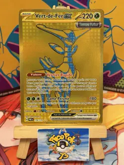 VERT DE FER EX GOLD - POKEMON 176/131 EV8.5 PRE EVOLUTIONS PRISMATIQUES NEUF FR - Image 1