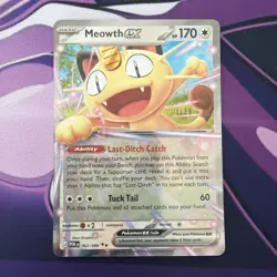 Meowth ex 062/088 Double Rare - Me03: Perfect Order - Pokemon TCG NM - Image 1