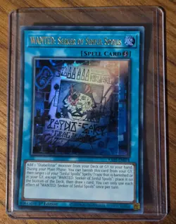 WANTED: Seeker of Sinful Spoils RA03-EN074 Ultra Rare 1st Edition Yu-Gi-Oh! - Image 1