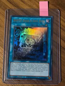 WANTED: Seeker of Sinful Spoils RA03-EN074 Ultra Rare 1st Edition Yu-Gi-Oh! - Image 3