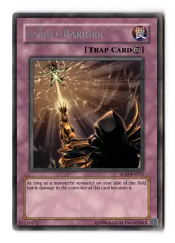 Spirit Barrier Rare Soul of the Duelist SOD-EN051 NM - Image 1