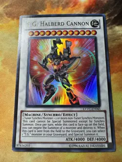 T.G. Halberd Cannon-Ultra Rare - Unlimited - EXVC-EN043 - Extreme Victory - NM - Image 1