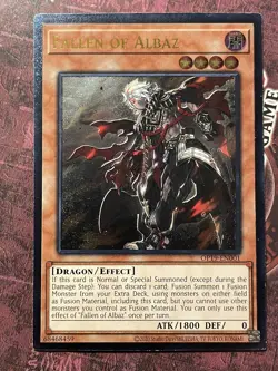 Fallen Of Albaz - OP19-EN001 - Ultimate Rare - NM/VLP - Image 3