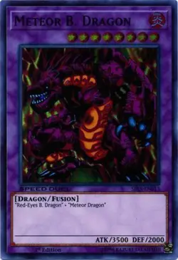 Meteor B. Dragon - SBLS-EN013 - Super Rare - 1st Edition x1 - Lightly Played - Image 1