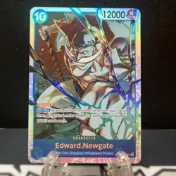 Edward Newgate OP13-042 Super Rare One Piece TCG Carrying On His Will Foil - Image 1