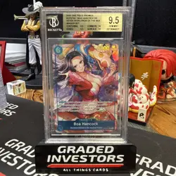 One Piece CCG Boa Hancock Seven Warlords of the Sea OP07-051 BGS 9.5 - Image 1