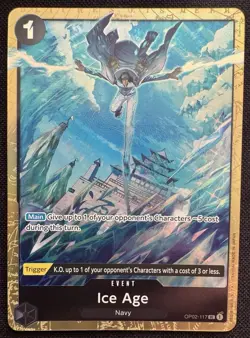 One Piece Ice Age OP02-117 Alt Art Best Selection Vol 1 English NM - Image 1