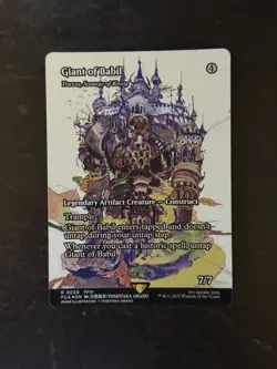 MTG Final Fantasy English Giant of Babil Showcase 0020 Foil - Image 1
