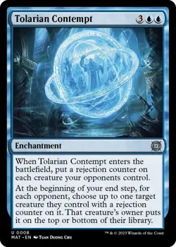 NM Tolarian Contempt, MTG, March of the Machine, Magic the Gathering, 8 - Image 1