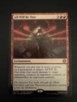 All Will Be One- Phyrexia: All Will Be One Regular MTG-NM - Image 1