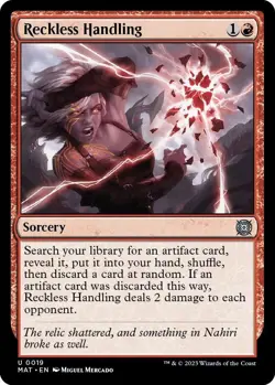 NM Reckless Handling, MTG, March of the Machine, Magic the Gathering, 19 - Image 1