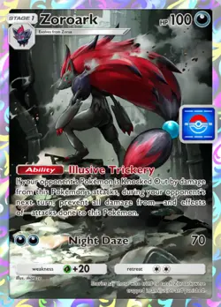 ZOROAK HOLO FULL ART PROMO POKEMON TCG POCKET READ DESCRIPTION - Image 1